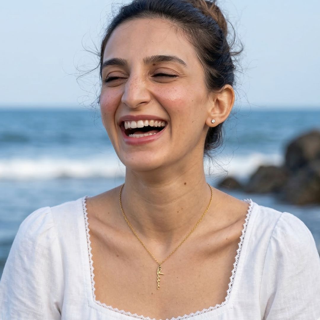 Gold Personalized Name Necklace