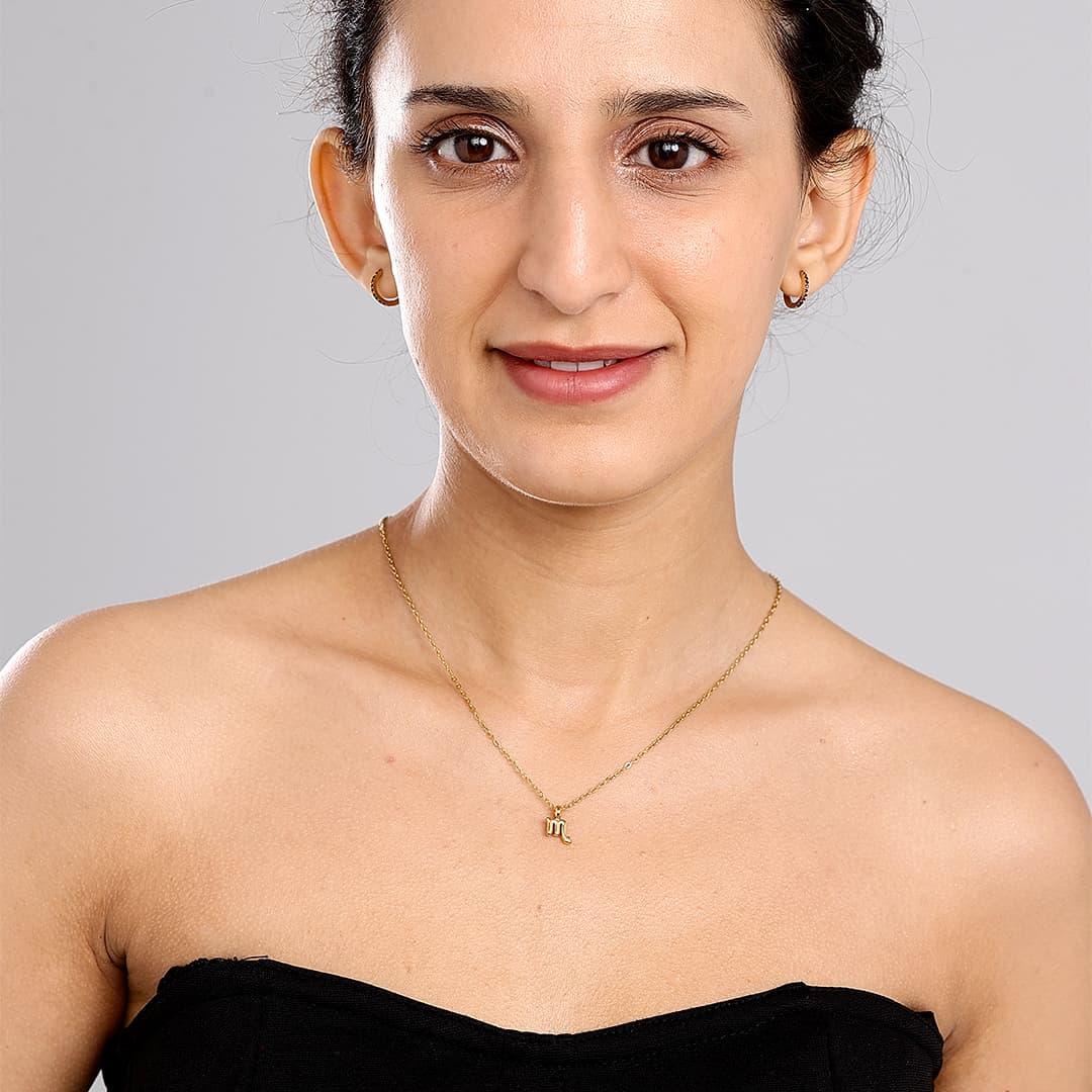 Gold Zodiac Necklace