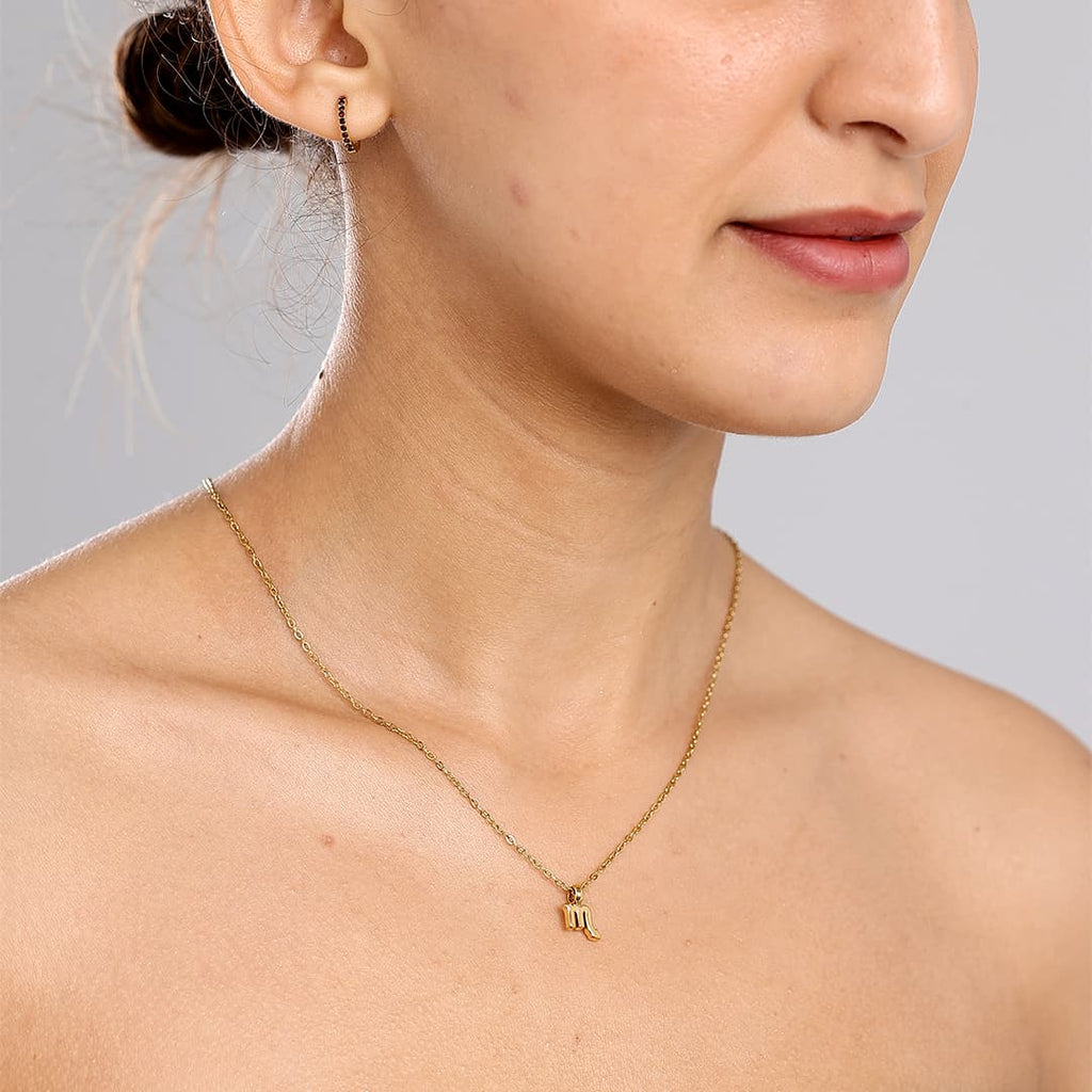 Gold Zodiac Necklace