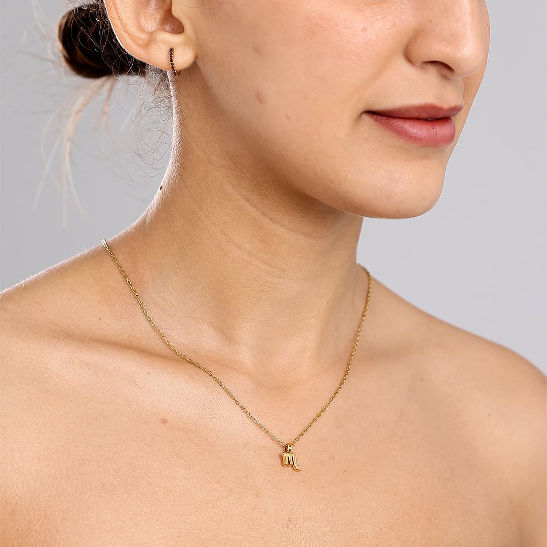 Gold Zodiac Necklace