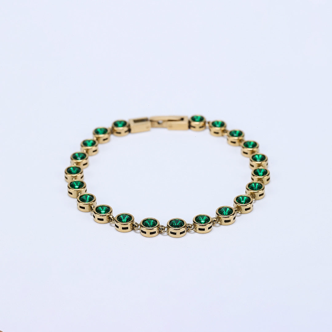 The Esmeralda Tennis Bracelet