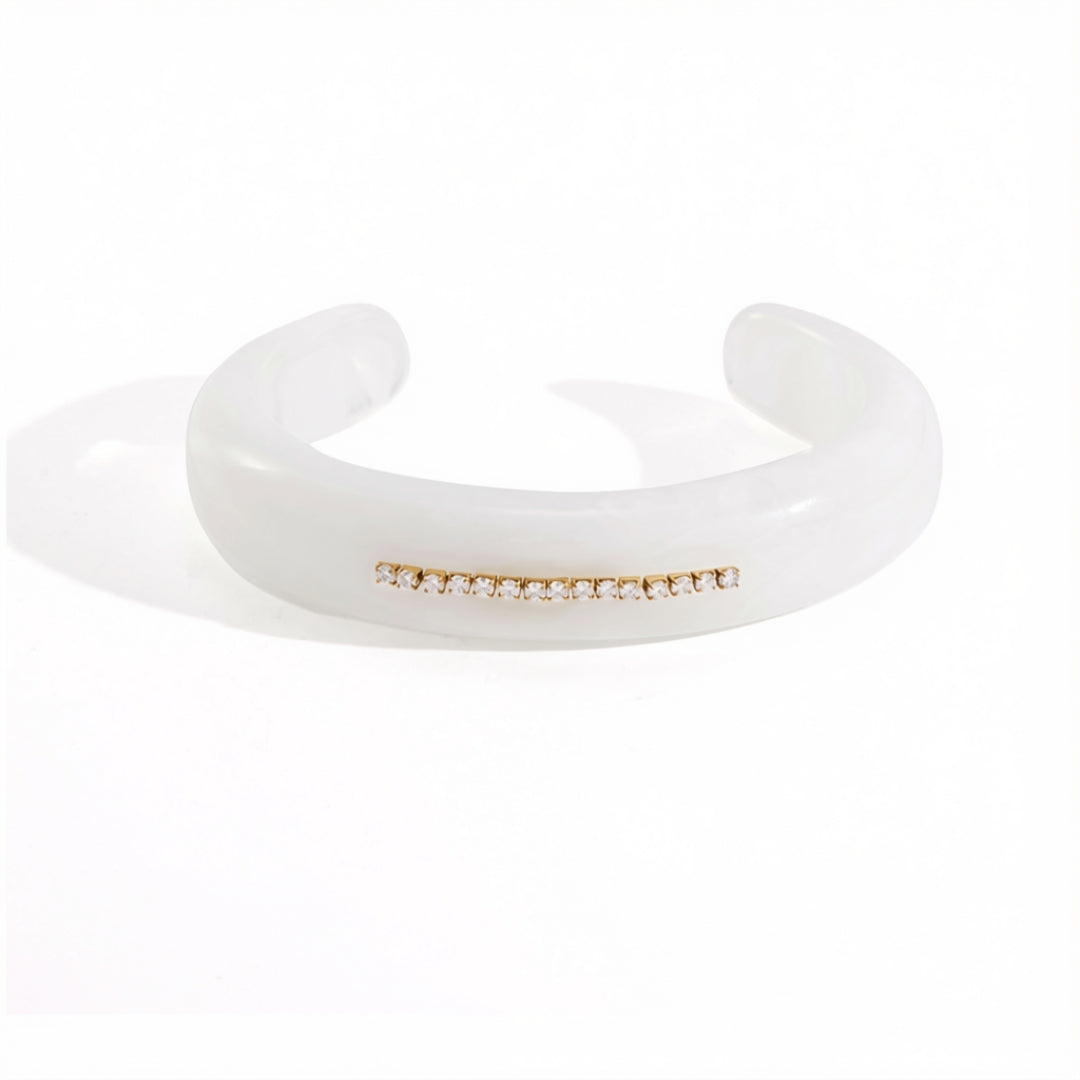 Gold Sia Cuff Bangle