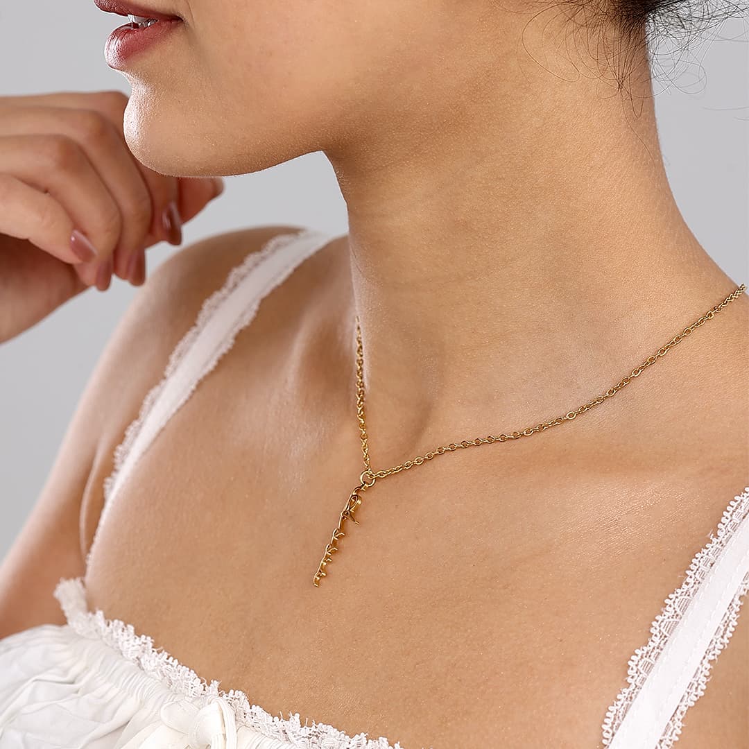 Gold Personalized Name Necklace