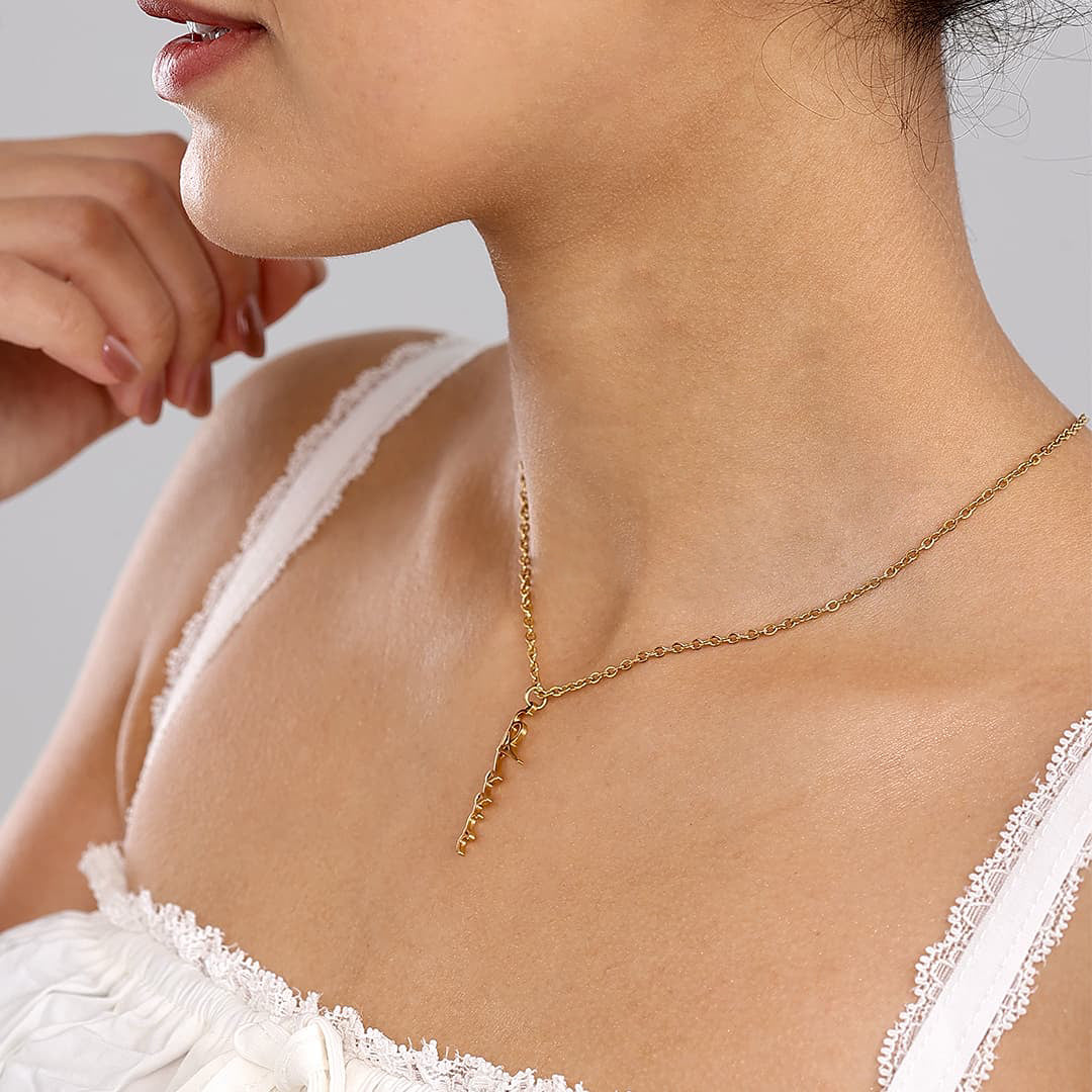 Gold Personalized Name Necklace