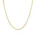 Gold Cable Chain Necklace