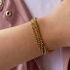 Gold Athena Chain Bracelet