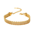 Gold Athena Chain Bracelet