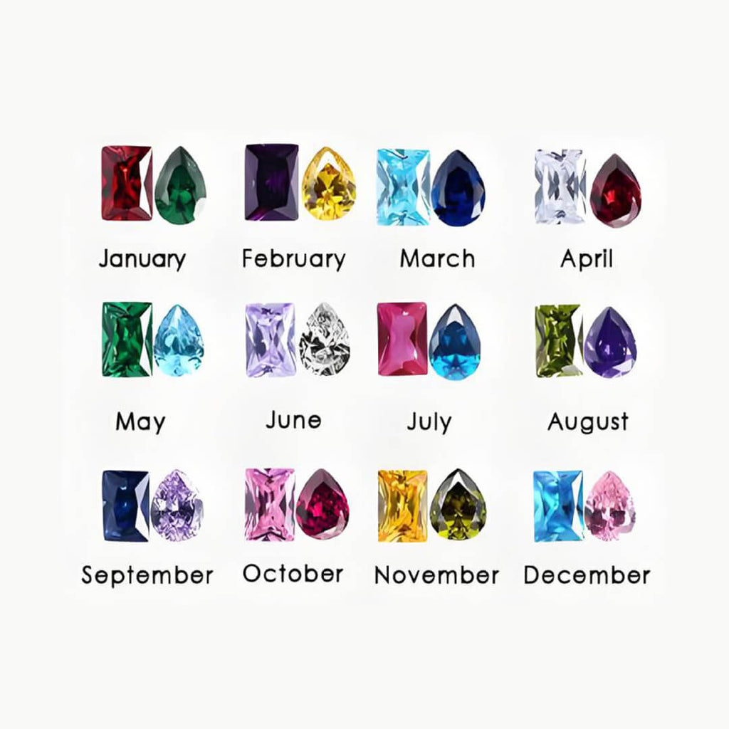 Gold Toi et Moi Birthstone Bracelet