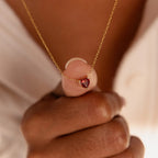 Gold Trueheart Birthstone Necklace