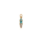 Gold Radiant Moments Birthstone Charms