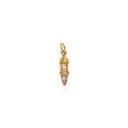Gold Radiant Moments Birthstone Charms