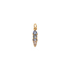 Gold Radiant Moments Birthstone Charms