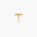 Gold MagMix Dearest Initial Charm Centerpiece
