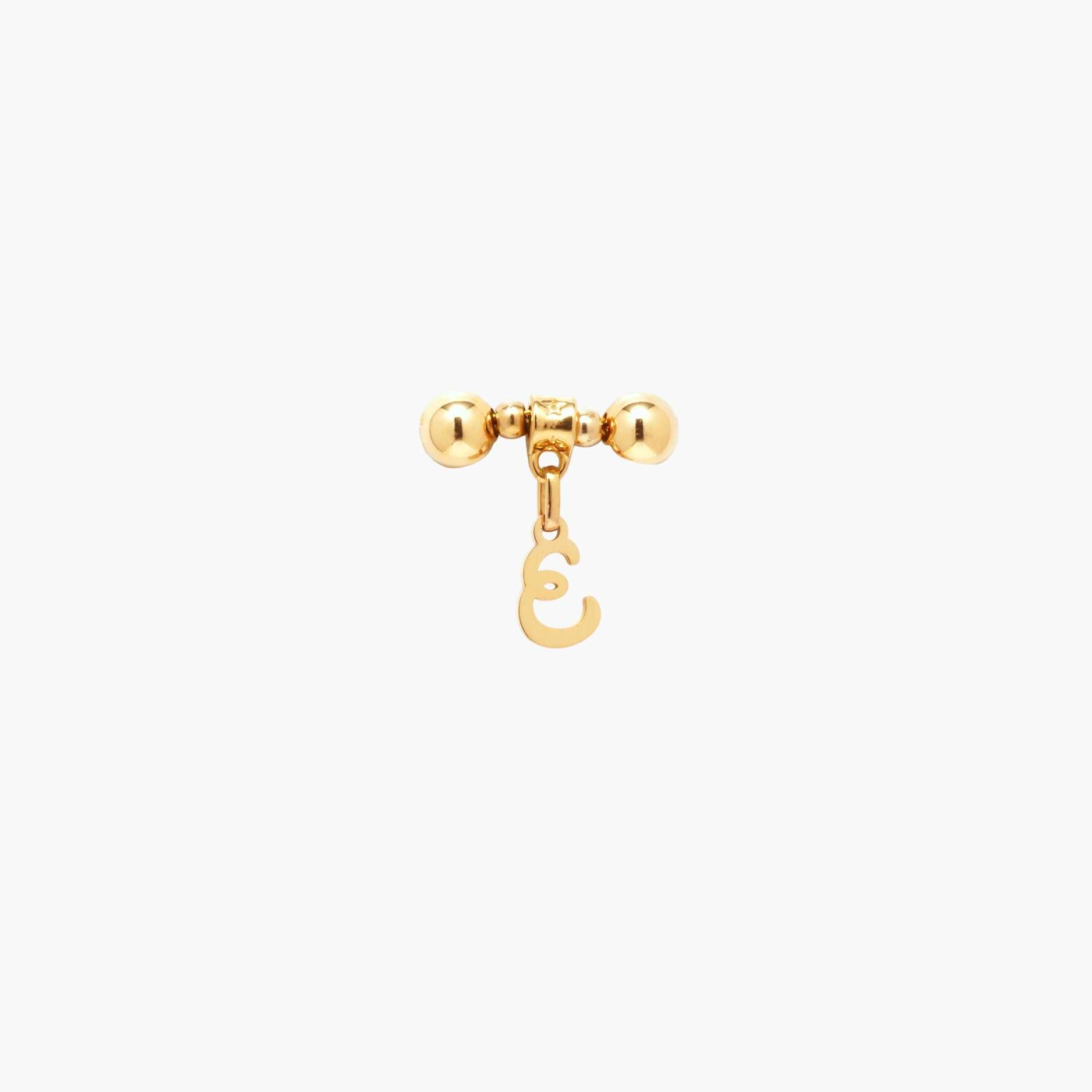 Gold MagMix Dearest Initial Charm Centerpiece