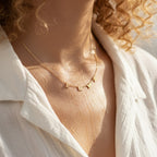 Gold Isabella Letter Name Necklace