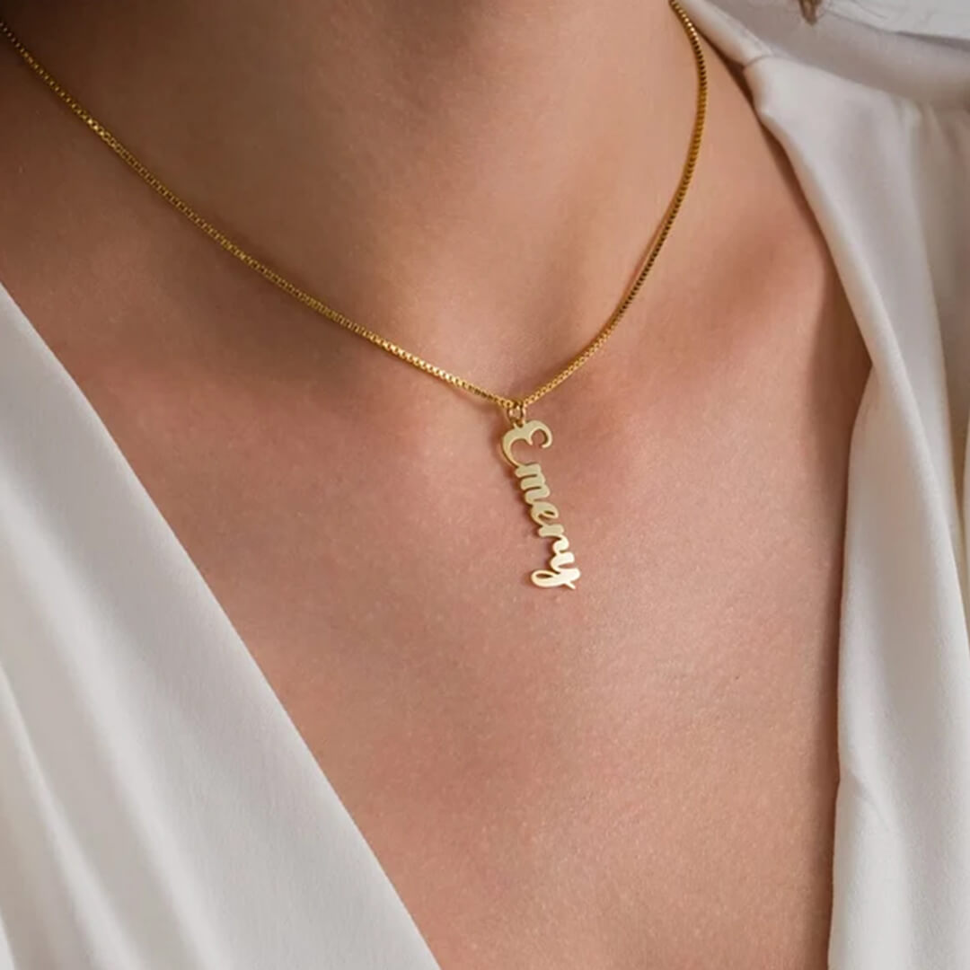 Gold Personalized Name Necklace