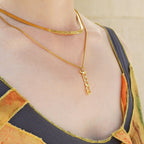 Gold Personalized Name Necklace