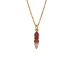 Gold Radiant Moments Birthstone Necklace
