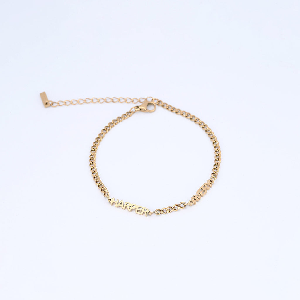 june-elle-gold-custom-multi-name-bracelet
