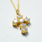 Gold Everyday Cross Necklace