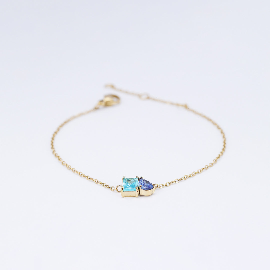 june-elle-gold-toi-et-moi-birthstone-bracelet