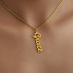 Gold Personalized Name Necklace