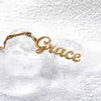 Gold Personalized Name Necklace
