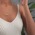Gold Dainty Custom Name Necklace